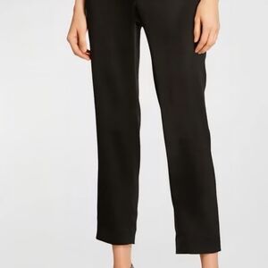 St. John Dark Wash Cropped Pant